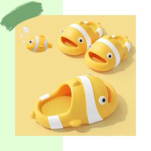 XWshop รองเท้าลายการ ปลาการตูนส์สุดน่ารัก ป้องกันการลื่นดี สดูดตาสุดๆ