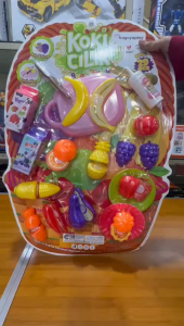 (TERUSJAYATOYS) Mainan Anak masak masakan Potong Buah isi 29pcs