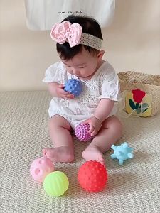 CANEL & CO Bayi Sensory Mainan Pelatihan Touch Handball / Bola Mandi Anak Gigit Dan SPA