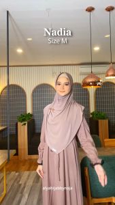 Alyahijab by Naja - Nadia Bergo Sz M SoftPad - Dewasa Jersey Polos