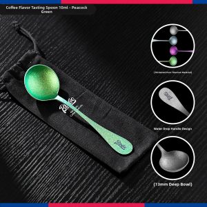 BINCOO | Pure Titanium Preferred Coffee Spoon