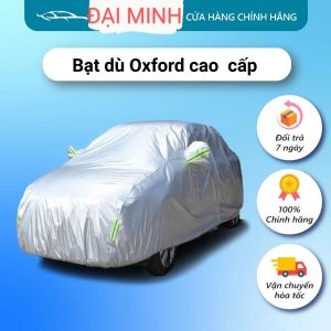 BẠT PHỦ XE Ô TÔ VÃI DÙ OXFORD TRÁNG NHÔM 3 LỚP  SIZE 3M CHO DÒNG XE SEDAN HẠNG B( RIO VIOS ACCENT ATTRAGE...)