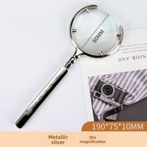 MONLEYTA | High Quality German 30x Magnifying Glass Large Mirror Portable Handheld Reading Lens For Elderly Mobile Phone Repair