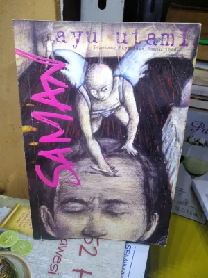buku novel ayu Utami SAMAN telaris