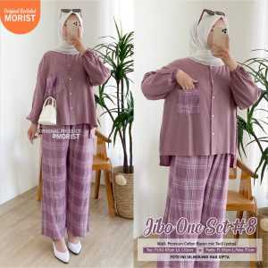 JIBO #8 ONE SET CELANA WANITA BY MORIST