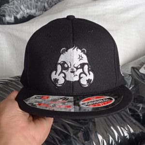 Topi Snapback Dewasa Topi HipHop Bordir Tebal PANDA