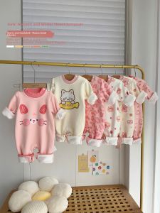 cat and fish | Warm Thick Velvet Onesie