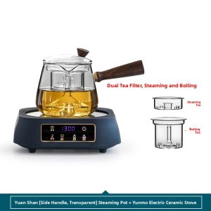「China Plug」SANXUN | High-Temperature Resistant Tea Kettle for Home Use