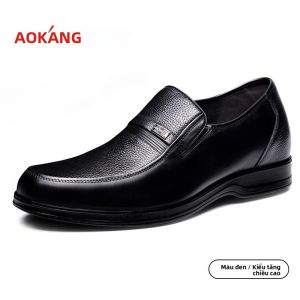 AOKANG | Giày Da Nam Tăng Chiều Cao Ẩn