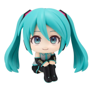 Bandai | New 10cm Hatsune Miku Anime Figurine Kawaii Look up Miku Figurine Gk Statue Model Doll Collection Room Desk Decoration Toy Gift