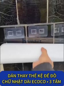 Dán Thay Thế Kệ Để Dao Kéo Nhà Bếp Ecoco Bộ Nhả Kem 3 4 Cốc Để Đồ Tắm Giá Treo Chậu Thau Treo Tường