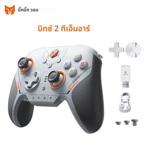 Bigbig Won Blitz 2 TMR Controllerไร้สายบลูทูธGamepads Somatosensoryตัวควบคุมที่กําหนดเอง 2000HzสําหรับNs Pc Steamเกม
