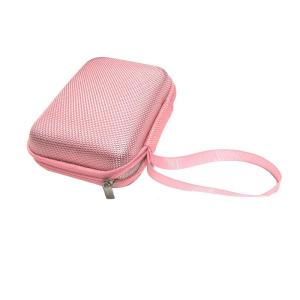 *Hot Sale Nylon + EVA Hard Shell Digital Camera Case Small Travel Cameras Storage Holder For Accessories Card CCD Card