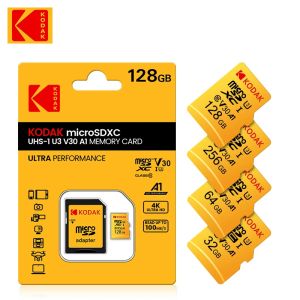 KODAK Micro SD Card Memory Card with Adapte 32GB MicroSDHC 64GB MicroSDXC MicroSD C10 A1 TF Flash Cards Cartao De Memoria