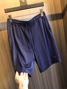 Quick Dry Sports Shorts for Men Breathable Comfortable Moisture Wicking Solid Color Casual Pants Summer Fashionable Shorts