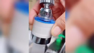 กรองก๊อกน้ำ10 ชิ้น หัวต่อก๊อกน้ำ ชั้นกรอง กันน้ำกระเด็น Faucet filter เปลี่ยนไส้กรองได้ Water Filter Purifucation