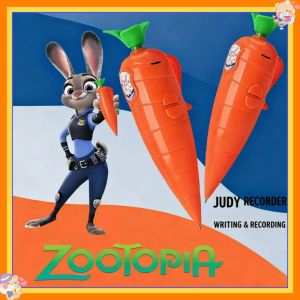 Disney | Zootopia Carrot voice recorder pen cartoon Creativity`  children ballpoint pen that can be recorded|& creative birthday gift**