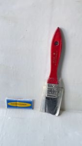 KUAS HITAM SUPER TEBAL ANTI RONTOK 1 INCH 25.4 MM BERUKUALITAS SERBAGUNA CAT AIR MINYAK WATERPROFING DAN PEMBERSIH DEBU HALUS