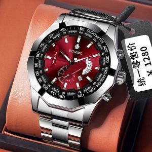 2025WEIGUAN Genuine Automatic Quartz Watch: Fashion Business Watch with Luminous Perpetual Calendar