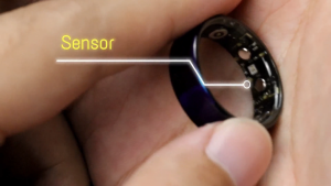 NORTH EDGE Smart Ring ECG monitoring AI heart health analysis Blood pressure Blood oxygen Body temperature monitoring Exercise mode 24-hour health monitoring Sleep monitoring Q520 Cincin pintar Compatible with Samsung IPhone