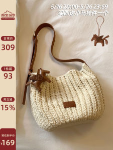 Summer Ins Style Woven Bucket Bag
