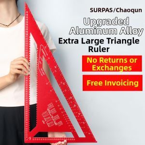 CHAOQUN | High Precision Aluminum Alloy Triangular Ruler