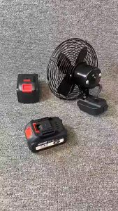 Industrial lithium electric fan large wireless fan outdoor charging camping and fishing construction site portable fan