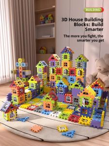 WANJUTEGONGDUI | Educational Large Grain Building Blocks 3-6 Years