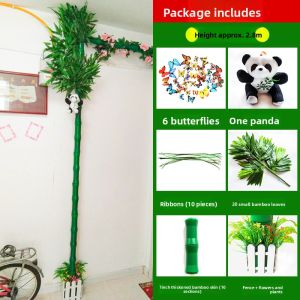 NIANXU | Decorative Bamboo Bark Artificial Plant for Pipe Covering