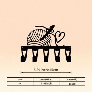 CIFbuy | CIFBUY Iron Wall Art Crochet Key Rack Metal Wall Hook Minimalist Design For Entryway Bedroom Living Room Home Decor Sign