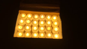 Nến điện tử LED mini kèm sẵn pin trang trí