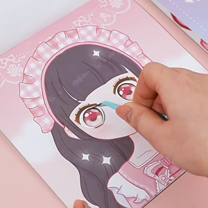 Pharaoh🎀Stiker Ganti Baju Putri Stiker Ganti Baju Kartun Stiker Lucu Mainan Anak Perempuan