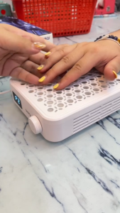 เครื่องดูดฝุ่น SNRQI รุ่น WL001 Nail Dust Collector เครื่องดูดฝุ่นขณะทำเล็บ (พร้อมส่ง)