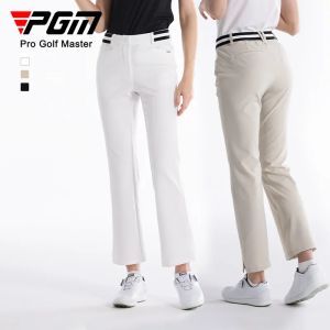 PGM Fashion Golf Pants for Womens Clothes Trousers High Elastic Summer Spring Lady Casual Long Pants Quick-Drying Flared Trousers KUZ176
