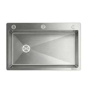 TAOSHI | 304 Stainless Steel Single Large Water Basin From Dual Sink Design