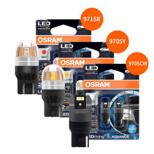 Osram | OSRAM T20 Upgrade LED Signal Light W21W WY21W W21/5W 12V W3X16q LEDriving SL Advance LED Car Turn Signal Interior Lamp Pair
