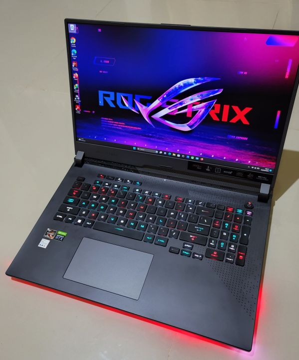 laptop asus ROG G17 G713RM RTX3060 RYZEN 6800H SSD NVME 1TB