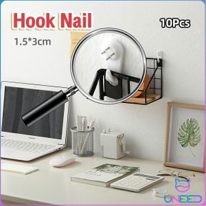 Need. Photo Frame Seamless Nails Wall Mount Picture Frame Hook Clock Frame Plastic Nail 10pcs