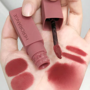 Herorange Velvet Lip Mud Long-lasting Matte Finish Womens Lipstick Natural Look Whiten Teeth Glossy Lip Color Any Skin Type