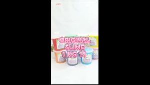Original Slime 1000 ml Tofu Slime 1 kg by GHEduPlay