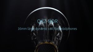 QKZ MDR Flat Head Earbuds Dynamic HIFI In Ear Earphone 3.5mm Wired DJ Monitor Earbud Sport Headset