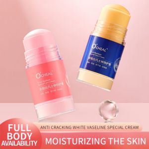 (Free Gift)100% Ocheal Anti-Drying Crack Foot Cream Hand Cracked Repair Rotate Moisturizing Stick Cream Removal Dead Skin Hand Feet Care Vaseline