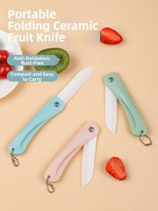 TAFUMAN | Portable Folding Ceramic Knife Set