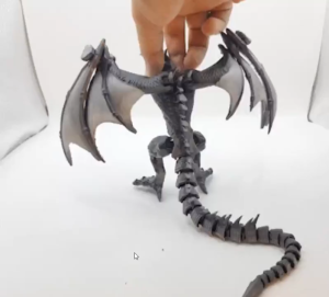 Cuero Mainan Dragon Nazgul Artikulasi Naga Lord Of the ring terlaris