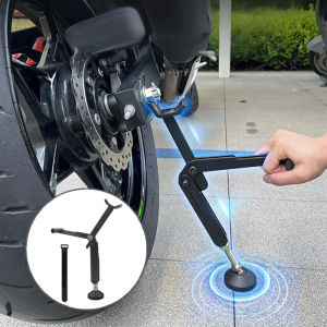 SEAMETAL เครนบํารุงรักษารถจักรยานยนต์ ขาตั้งยกหนักแบบพับได้ โครงเครนที่มีเสถียรภาพ รองรับแบบพกพา