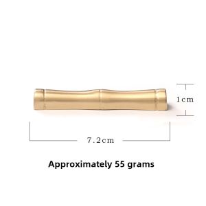 Bronze Stationery Multi-functional Solid Creative Pen Holder Weight Calligraphy Painting Brush Metal Ornament Desk Accessories