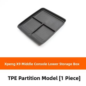 Wireless Charging Pad for Xiaopeng X9 Extended Range Model Anti-Slip Silicone Cup Holder Car Interior Accessories Modification