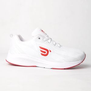 Dorks Running Fast White Red - Sepatu Casual Running Pria dan Wanita Original