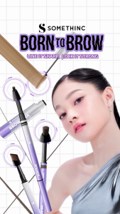 FEMME || [BARU] SOMETHINC Browcara 24Hold Waterproof Brow Gel - Maskara Alis Tahan Lama Anti Air Smudgeproof