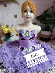 gaun anak / gaun unicorn/